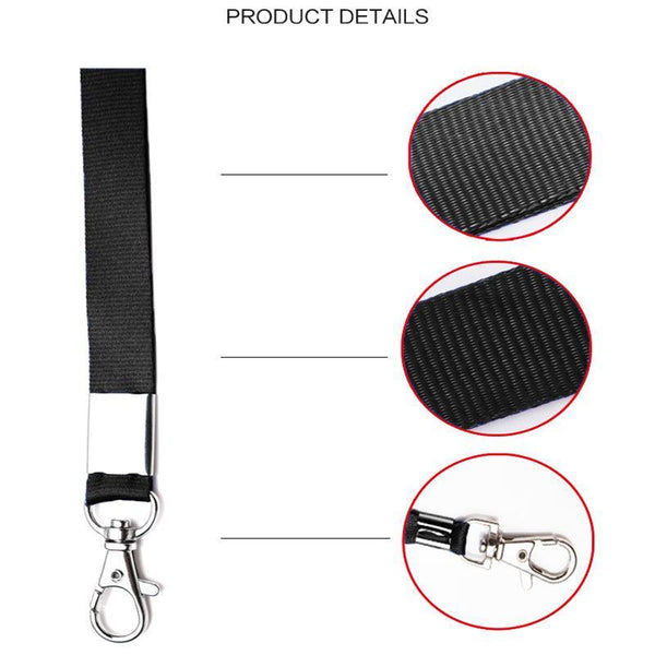 Neck Strap With Clip For Id Badge Name Tag Card Holder Lanyard Dark Green Id & Document Holders