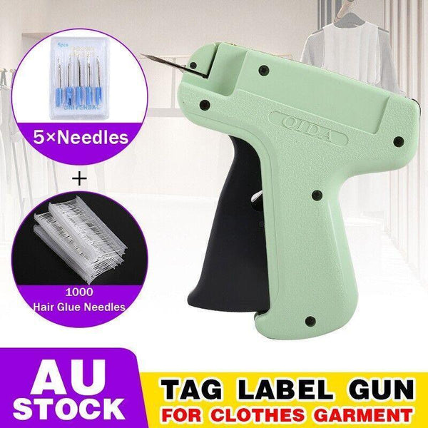 Clothes Garment Price Label Tagging Tool With 1000 Glue Needles And 5 Extra Other Sewing