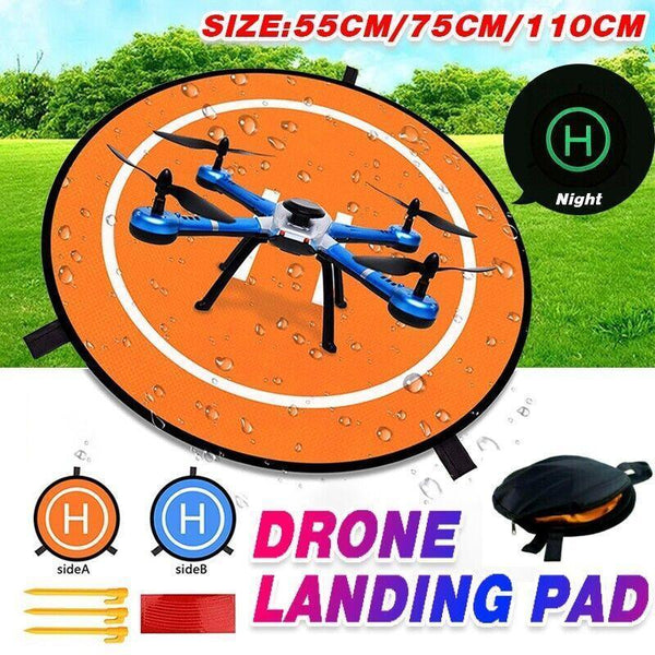 Drone Landing Pad For Dji Mavic Pro Fast Fold Parking 55Cm 75Cm 110Cm Helipad Gd Camera Drone Accessories