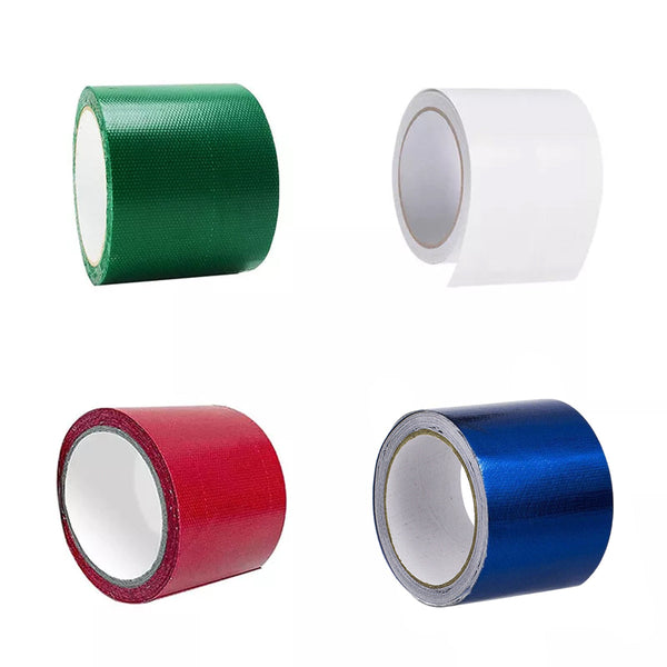 High Adhesive Tarpaulin Repair Tape Tent Awning Fix Patch Waterproof Universal Blue 8Cm X 5M Tent & Canopy Accessories