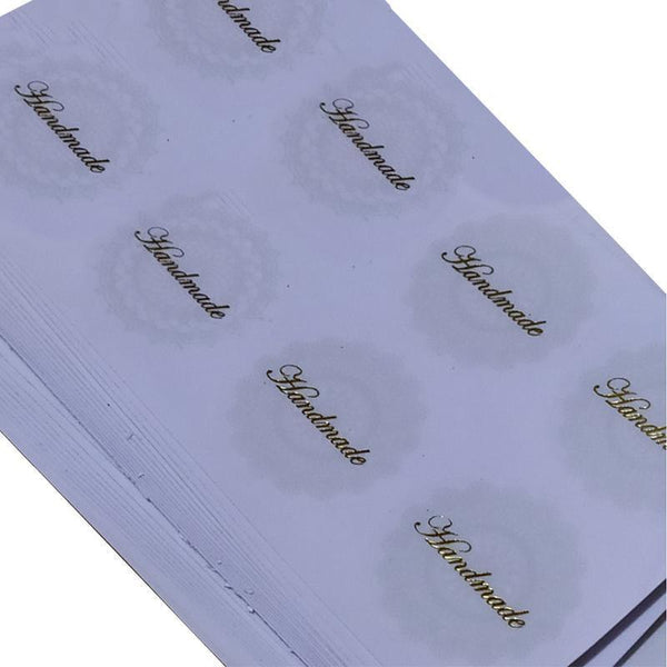 Thank You Stickers Labels For Gift Wrapping & Diy Style 3 Printed Handmade Scrapbooking Stickers
