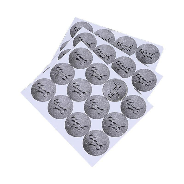 Thank You Stickers Labels For Gift Wrapping & Diy Style 7 Scrapbooking Stickers
