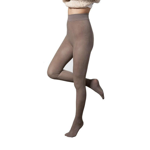 Womens Translucent Pantyhose Lightweight Slimming Tights Coffee (85G) Stockings