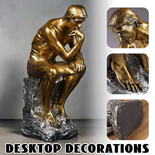 Resin Sculpture Home Decor Ornament Tabletop Figurine Modern Decorative Statue Sculptures & Figurines