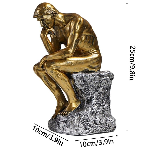 Resin Sculpture Home Decor Ornament Tabletop Figurine Modern Decorative Statue Sculptures & Figurines