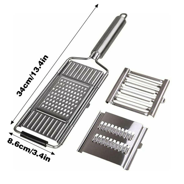 Multi Purpose Vegetable Slicer Peeler Stainless Steel Grater Shredder Cutter Peelers & Slicers