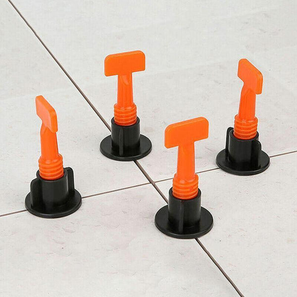 Tile Leveling System Clips Levelling Spacer Tiling Tool Floor Wallwrench 50Pcs Other Flooring & Tiles