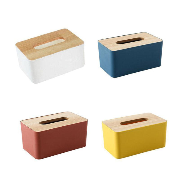 Lid Tissue Storage Box Dispenser For Napkins Desk Paper Holder Organiser Tissue Box Covers
