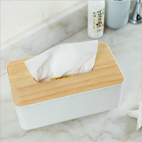 Lid Tissue Storage Box Dispenser For Napkins Desk Paper Holder Organiser Tissue Box Covers