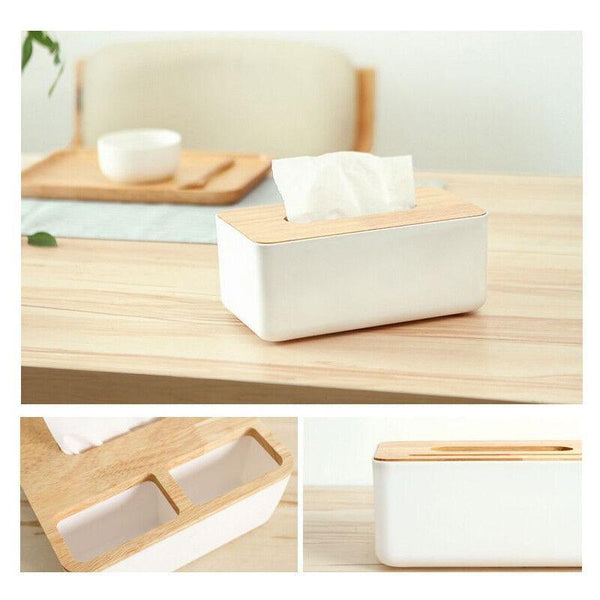 Lid Tissue Storage Box Dispenser For Napkins Desk Paper Holder Organiser Tissue Box Covers