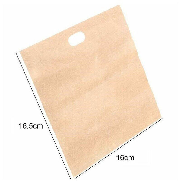 10 50Pcs Reusable Gluten Free Toaster Bags For Sandwich Toasting 10Pcs Food Storage Bags