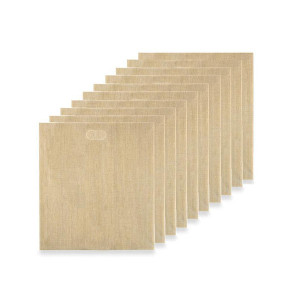 10 50Pcs Reusable Gluten Free Toaster Bags For Sandwich Toasting 10Pcs Food Storage Bags