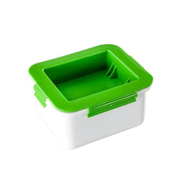 Simple Tofu Press/Marinating Dish Removes Moisture From Automatically Other Kitchen Gadgets