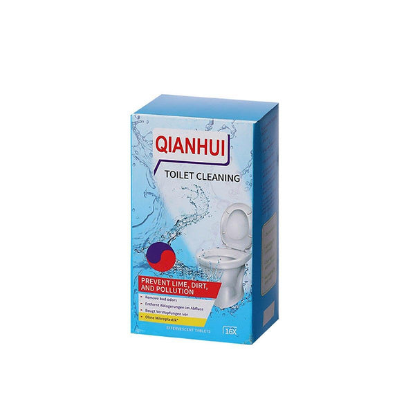 16/32Pcs Effervescent Toilet Cleaning Tablets Descaling Deodorizing Odor Free Box Cleaning Products