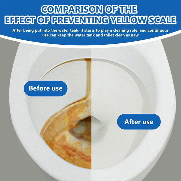 16/32Pcs Effervescent Toilet Cleaning Tablets Descaling Deodorizing Odor Free Box Cleaning Products