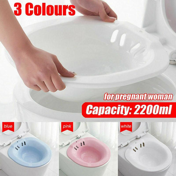 Au Hemorrhoid Therapy Sitz Bath Toilet Bidet Tub For Pregnant Patientau Blue Toilet Seats