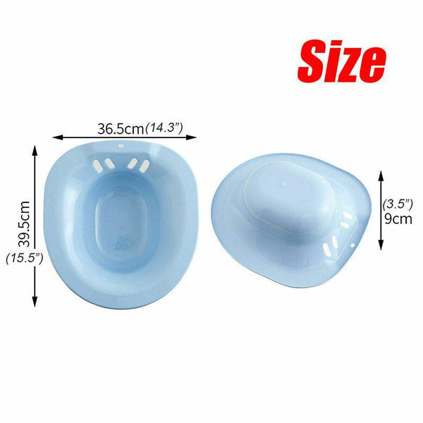 Au Hemorrhoid Therapy Sitz Bath Toilet Bidet Tub For Pregnant Patientau Blue Toilet Seats