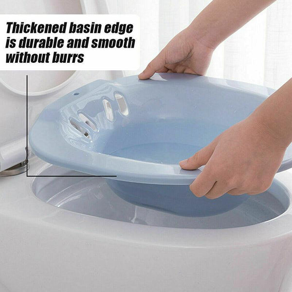 Au Hemorrhoid Therapy Sitz Bath Toilet Bidet Tub For Pregnant Patientau Blue Toilet Seats