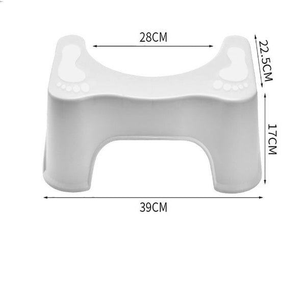 1X Sit And Squat Squatty Potty Stool Non Slip Toilet Stools Healthy Other Bathroom Accessories