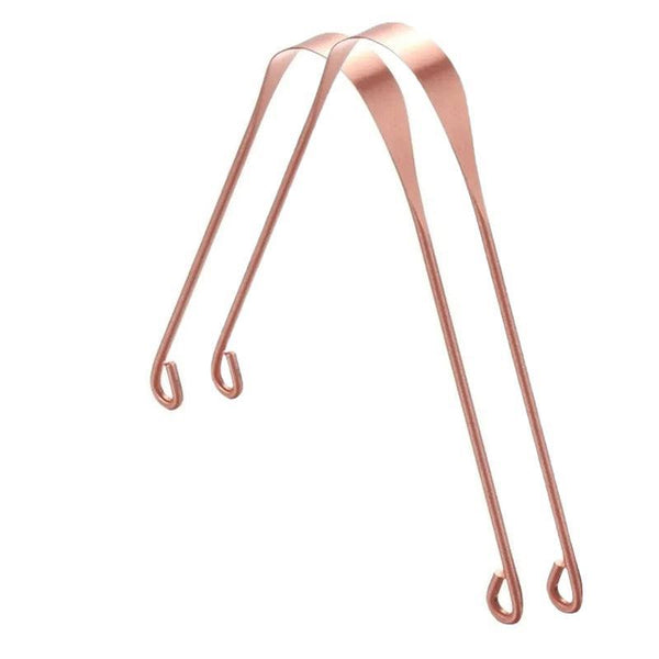 Pure Copper Tongue Scraper Cleaner Thick 12Gm Ayurvedic Dental Hygiene Oral Care 1Pc Tongue Cleaners