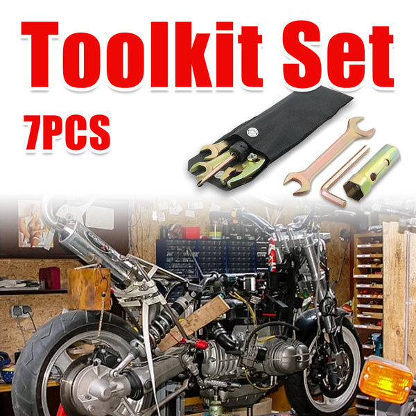 7 Universal Motorcycle Nos Compact Tool Kit For Honda Kawasaki Suzuki Yamaha Other Motorcycle Parts