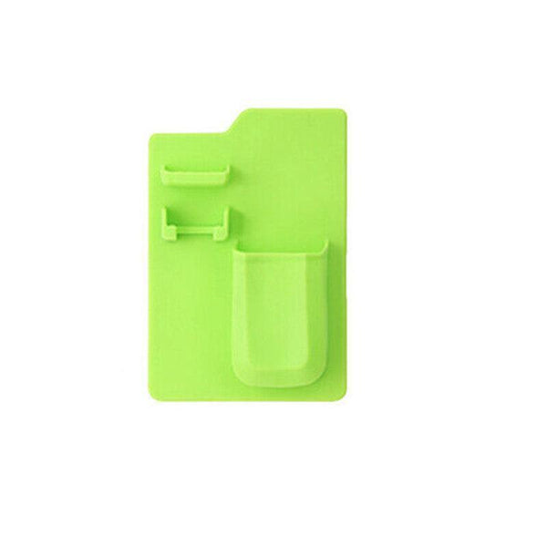 Silicone Shower Toothbrush Holder Bathroom Storage Rack For Razor And Toothpaste Green Tumblers & Toothbrush Holders