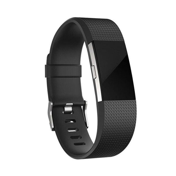 L Size Silicone Watch Wrist Sports Strap For Fitbit Charge Band Wristband Replacement Brown Watch Bands