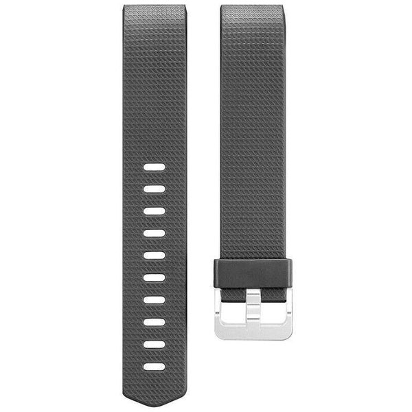 L Size Silicone Watch Wrist Sports Strap For Fitbit Charge Band Wristband Replacement White Watch Bands
