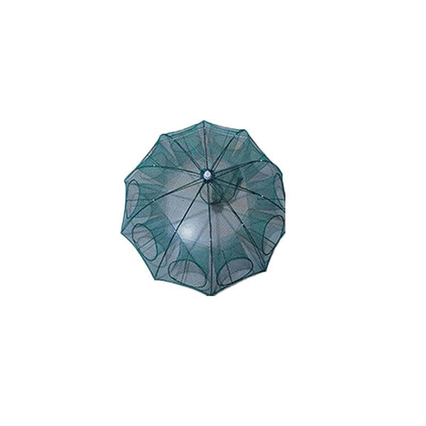 Large Fishing Net Crab Yabbie Trap Minnow Crawfish Shrimp Cage Foldable 10 Side Holes Fly Fishing Accessories