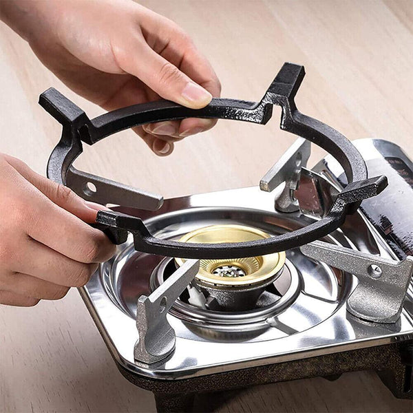 Wok Trivet Universal Gas Stove Cast Iron Support Ring Cooktop Range Cooktops