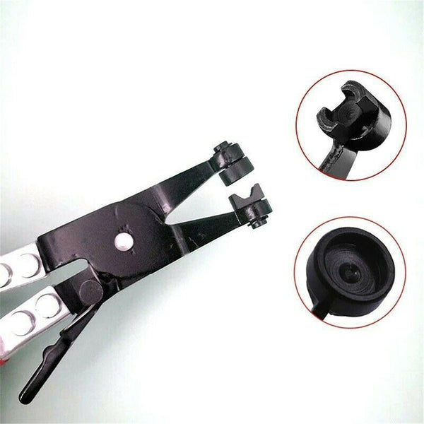 45 Degree Water Pipe Hose Clip Clamp Swivel Drive Jaw Locking Removal Tool Pliers