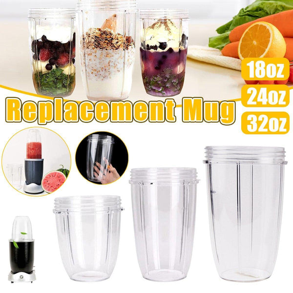 Blender Cups 32Oz 24Oz 18Oz Replacement Accessories Juicer Ice Crushing Blades Countertop Blenders