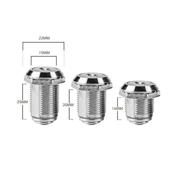 1/5/10Pcs File Cabinet Drawer Milk Box Swivel Lock Small Round Security 25Mm 1Pc Door Locks & Lock Mechanisms