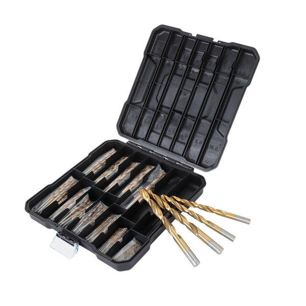 99X Hss Titanium Drill Bit Tool Set 1.5 8Mm Twist For Wood Metal Grooving Drill Bits