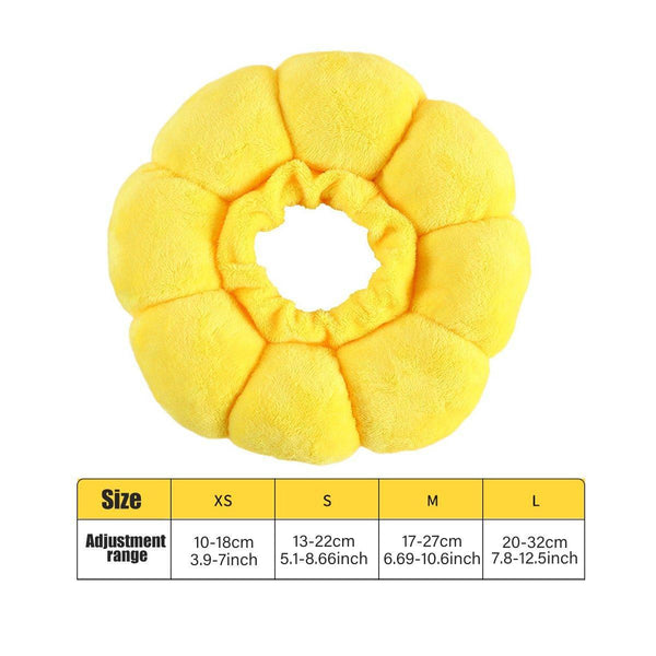 Sunflower Elizabeth Collar For Cats And Dogs Anti Licking Sterilization Headgear M Dog Collars