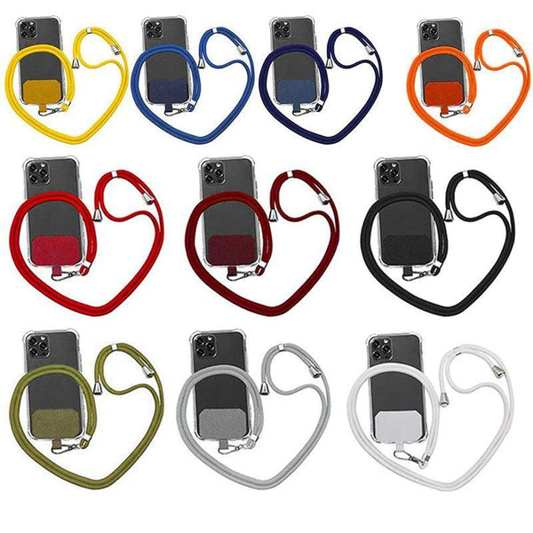 Phone Lanyard With Patch For Most Cases Neck Strap Holder Red Cases Covers & Skins