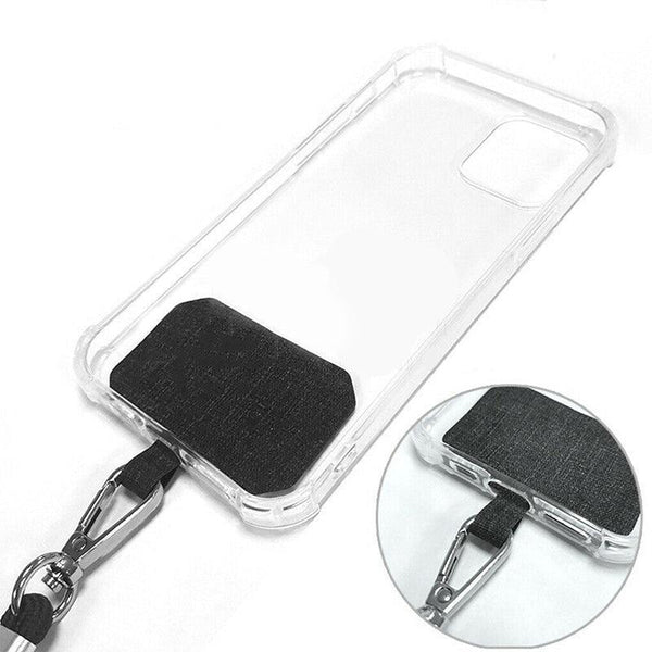 Phone Lanyard With Patch For Most Cases Neck Strap Holder Blue Other Mobile Accessories