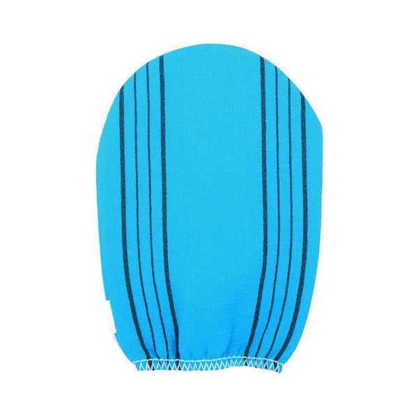 Fiber Cleaner Bath Glove Exfoliating Towel Body Rub Shower Scrub Washcloth Blue Other Shower & Bath Accessories