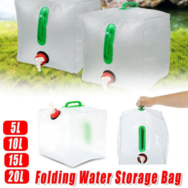 Folding Water Bag Compression Bucket Outdoor Sports Cycling Equipment 10L Water Carriers & Jerrycans