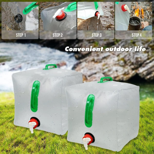 Folding Water Bag Compression Bucket Outdoor Sports Cycling Equipment 10L Water Carriers & Jerrycans