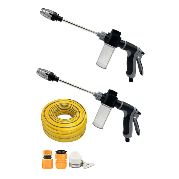 High Pressure Long Pole Water Spray Nozzle Household Car Wash Cleaning Sprayer Only Garden Sprayers