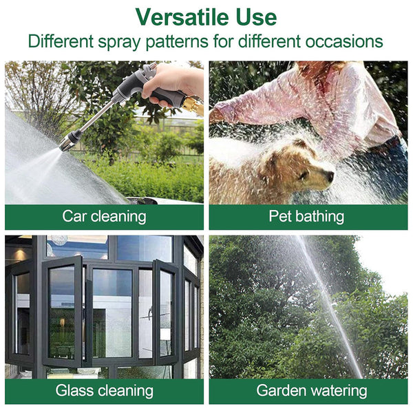 High Pressure Long Pole Water Spray Nozzle Household Car Wash Cleaning Sprayer Only Garden Sprayers