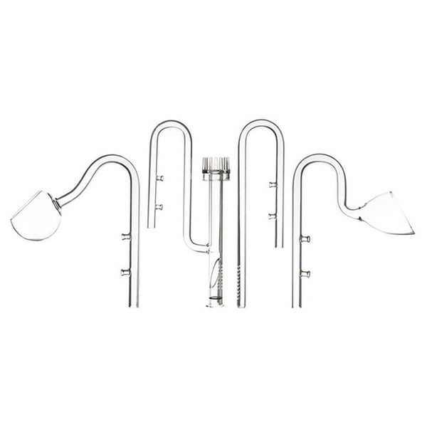 Aquarium Glass Inlet Outlet Pipe Fish Tank Filter Oil Film Remover Plant Holder Lily Inlet 12Mm Aquariums
