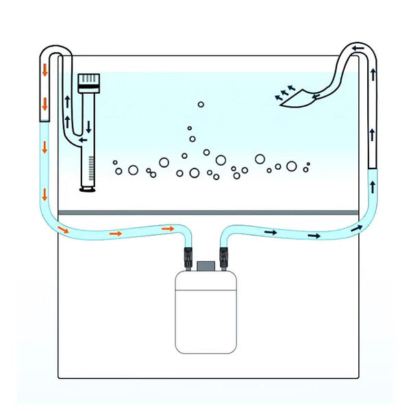 Aquarium Glass Inlet Outlet Pipe Fish Tank Filter Oil Film Remover Plant Holder Lily Inlet 12Mm Aquariums