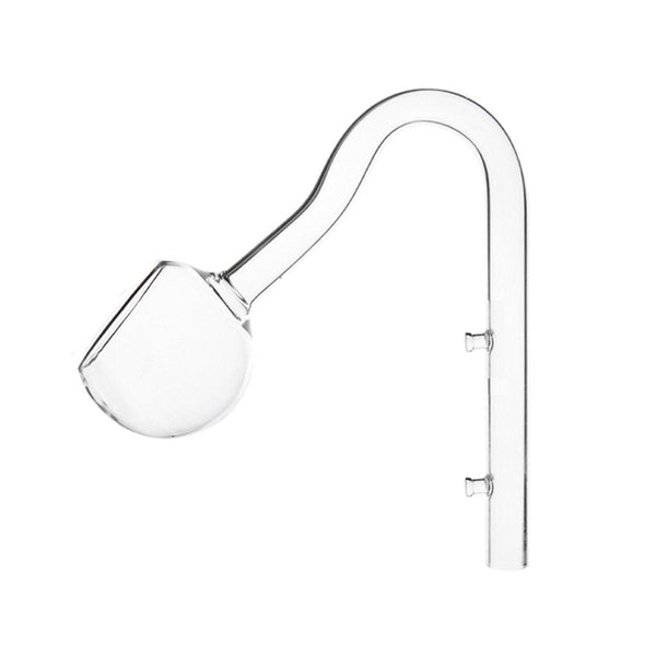 Aquarium Glass Inlet Outlet Pipe Fish Tank Filter Oil Film Remover Plant Holder Hemispherical 12Mm Aquariums