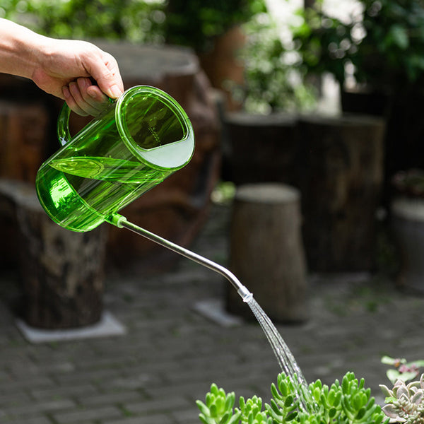 Watering Can Long Spout For Indoor Outdoor Garden Potted Plants Flowers Use Grey Watering Cans & Spray Bottles
