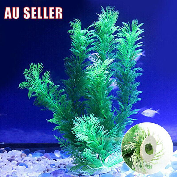 30Cm Artificial Aquarium Plant Plastic Water Grass Decoration For Fish Tank Aquariums