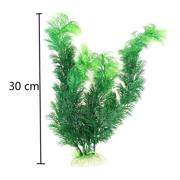 30Cm Artificial Aquarium Plant Plastic Water Grass Decoration For Fish Tank Aquariums