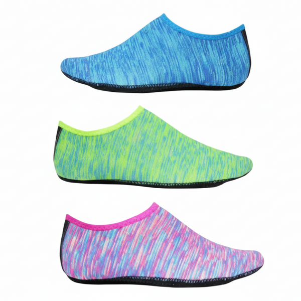 Unisex Slip On Aqua Socks Swim Surf Diving Yoga Exercise Reef Purple M Water Shoes