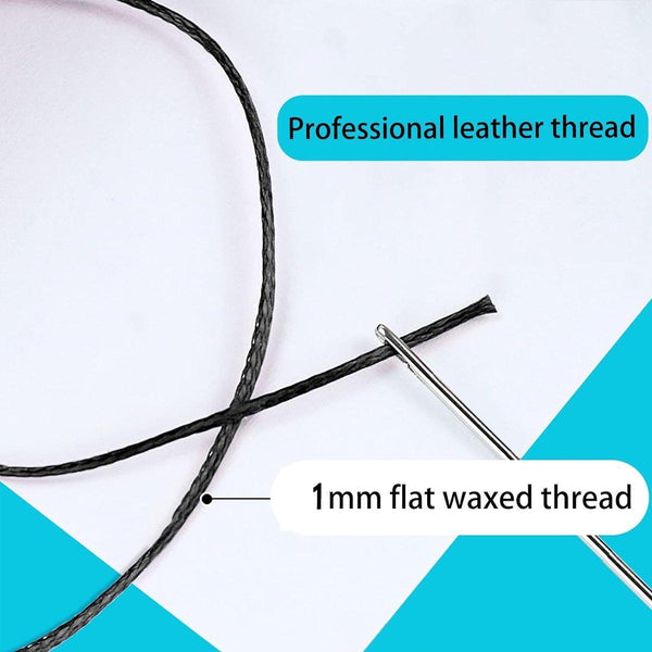 260M 150D Leather Sewing Waxed Thread Hand Stitching Craft Repair Cords 4Colours Brown Sewing Threads